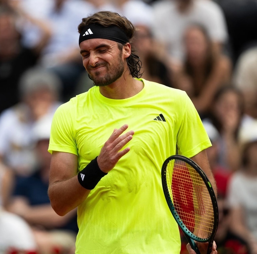 法网险胜拉沃尔杯,西西帕斯高光表现 法网险胜拉沃尔杯,西西帕斯高光表现